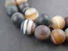 Round Natural Agate Stone Beads (8mm)