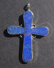 Afghan Lapis Lazuli Cross Pendant