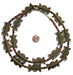Brass Baule Beads, Sun Moon Design (33x24mm) - The Bead Chest