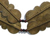 Double Sun Brass Baule Beads (65x34mm)