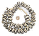 Wave Design Batik Bone Beads (Large) - The Bead Chest