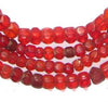 Old Bohemian Faceted Glass Beads