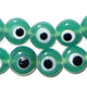 Green Evil Eye Beads - The Bead Chest