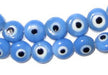 Light Blue Evil Eye Beads - The Bead Chest