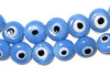 Light Blue Evil Eye Beads