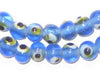 Small Evil Eye Beads (Blue)
