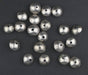 Mali Silver Bicone Beads (9x14mm)(Set of 20) - The Bead Chest
