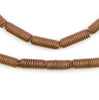 Copper Coil Beads (17x6mm)
