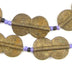 Double Sun Design Baule Brass Beads (35x20mm) - The Bead Chest