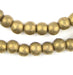 Nigerian Brass Globe Beads (12mm) - The Bead Chest