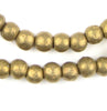 Nigerian Brass Globe Beads (12mm)