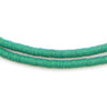 Green Vinyl Phono Record Beads (4mm)