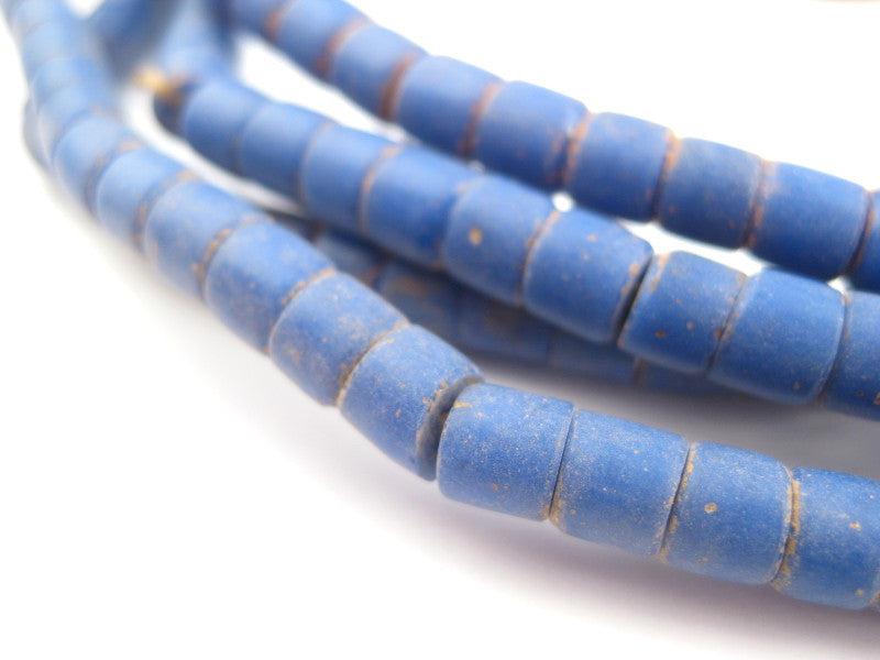 Old Carolina Blue Maasai Beads - The Bead Chest