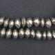 Mali Silver Bicone Beads (7x12mm) - The Bead Chest