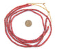 Rust Red Glass Beads (2 Strands) - The Bead Chest