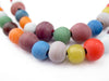 Multicolor Sphere Java Glass Beads (7mm) - The Bead Chest