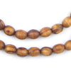 Vintage-Style Rosary Olive Wood Beads from Bethlehem (9x7mm)