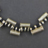Barrel-Shaped Ethiopian Telsum Beads