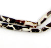 Giraffe Design Batik Bone Beads (Elongated)