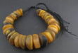 Light Amber Moroccan Horn Beads - The Bead Chest