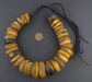 Light Amber Moroccan Horn Beads - The Bead Chest
