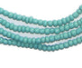 Light Blue Glass Beads (2 Strands) - The Bead Chest