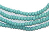 Light Blue Glass Beads (2 Strands)