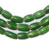 Striped Watermelon Chevron Beads (Long Strand)