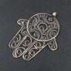 Moroccan Hamsa Pendant (43x60mm)