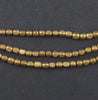 Brass Rounded Rectangle Beads (3x2mm)