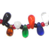 Tiny Multicolor Wedding Bead Necklace