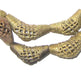 Woven Brass Filigree Elbow Beads (27x12mm) - The Bead Chest