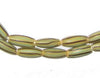 Black Striped Watermelon Chevron Beads