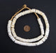 Ostrich Egg Shell Heishi, African Trade Beads - The Bead Chest