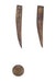 Brown Kenya Bone Tooth Pendant (Set of 2) - The Bead Chest