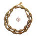 Brass Filigree Beads, Bicone Design - The Bead Chest