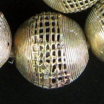 Extra Large Brass Filigree Globe Beads - The Bead Chest