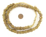 Braided Ghana Brass Filigree Beads (12mm) - The Bead Chest