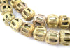 Braided Ghana Brass Filigree Beads (12mm) - The Bead Chest
