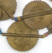 Jumbo Sun Design Baule Brass Beads (65mm) - The Bead Chest