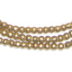 Round Brass Ethiopian Beads (4mm) - The Bead Chest