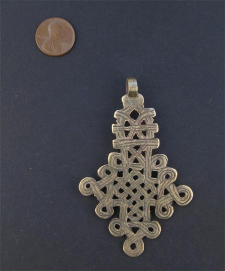 Ethiopian Coptic Cross (Large) - The Bead Chest