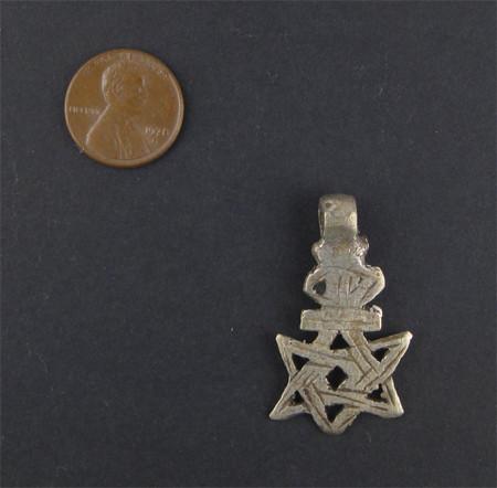 Ethiopian Falasha Star (Small) - The Bead Chest