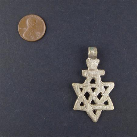 Ethiopian Falasha Star (Small) - The Bead Chest