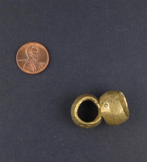 Brass Ethiopian Wollo Rings (Set of 2) - The Bead Chest
