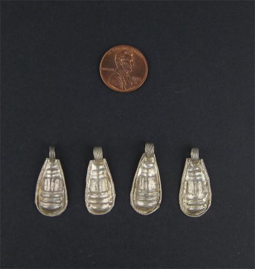 Ethiopian Telsum Teardrop Bead (Set of 4) - The Bead Chest