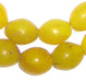 Yellow Tomato Beads (19x16mm) - The Bead Chest