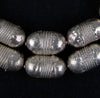 Elongated Fancy Coin Metal Beads (22 Count)