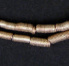 White Metal Coil Beads