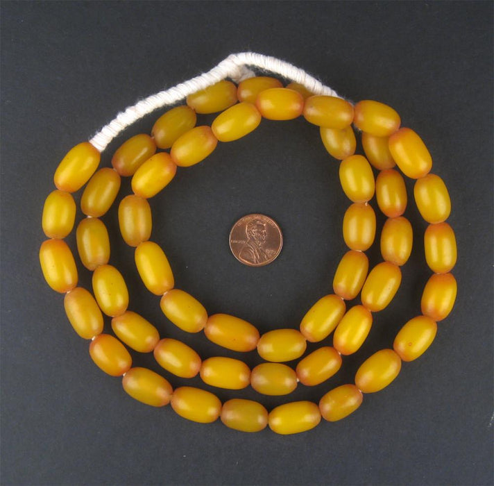 Ethiopian Amber Resin Beads (Long Strand) - The Bead Chest